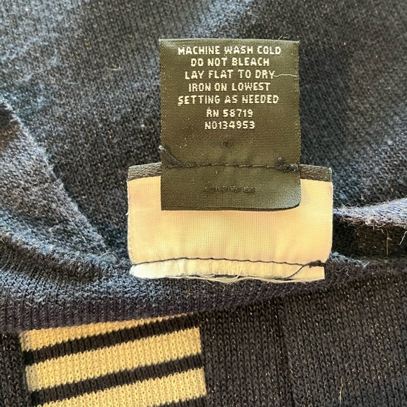 Studio 1940 Ladies open front sweater set navy size 18/20 - Picture 10 of 10